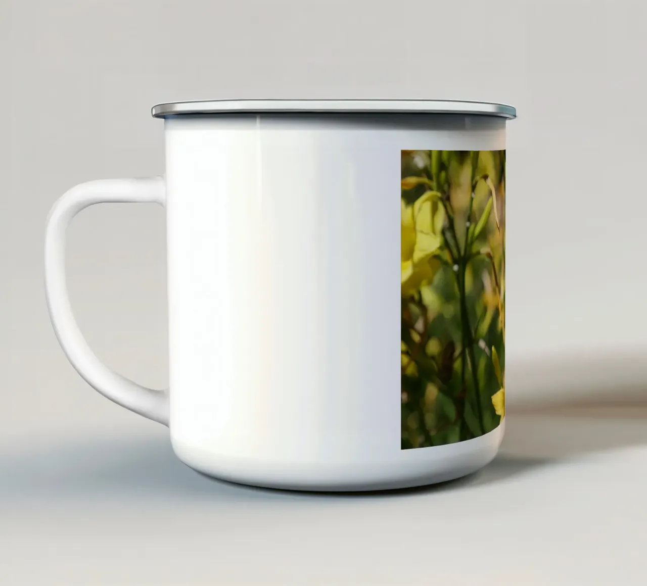 Daylily tazza in smalto da Edenart