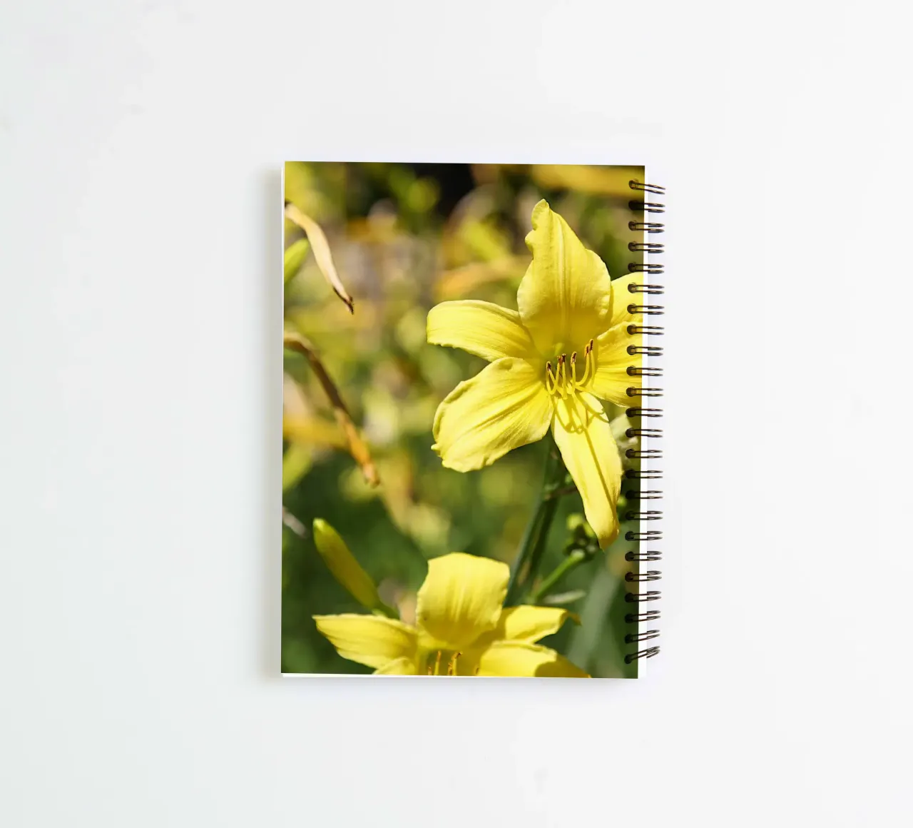 Daylily spiral notebook by Edenart