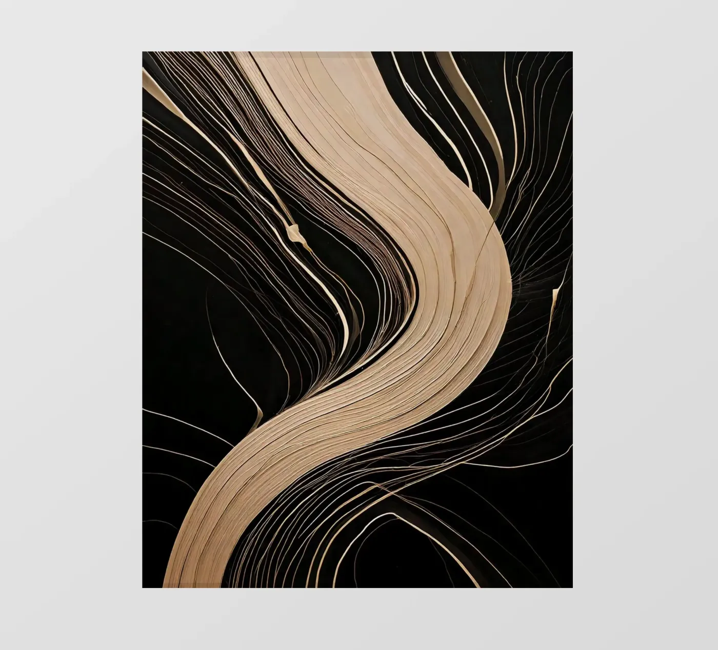 Abstract structure fotobehang van tylerstudio