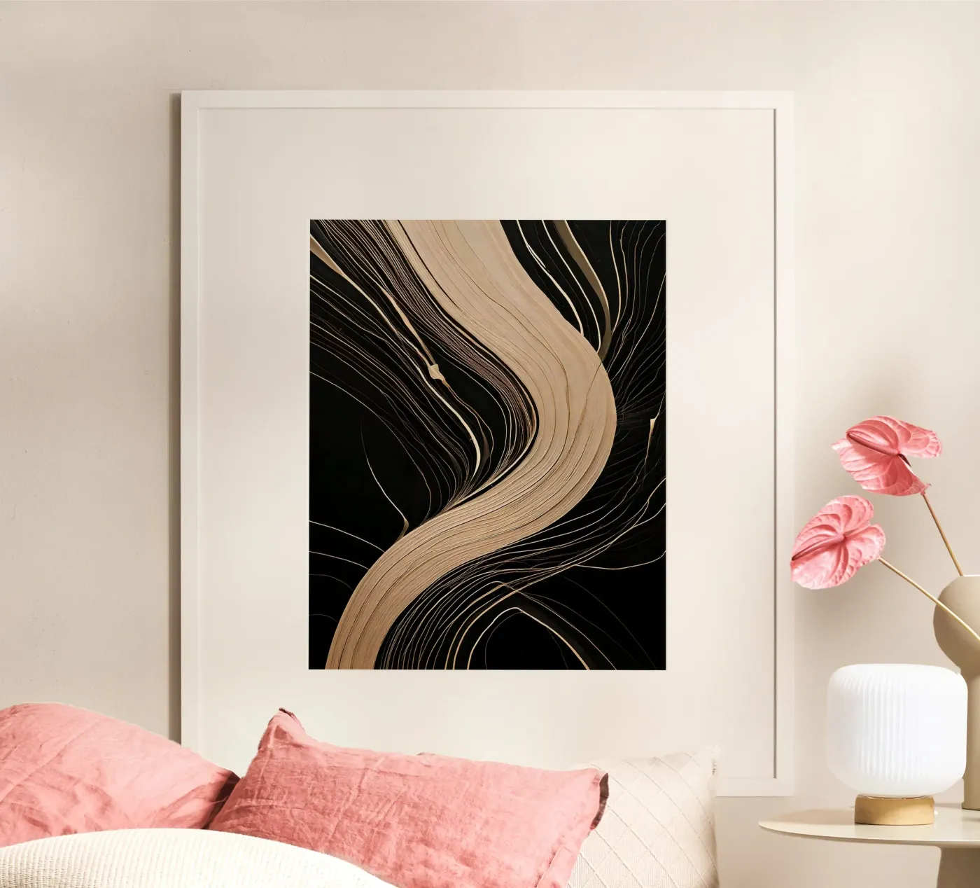 Abstract structure poster by tylerstudio
