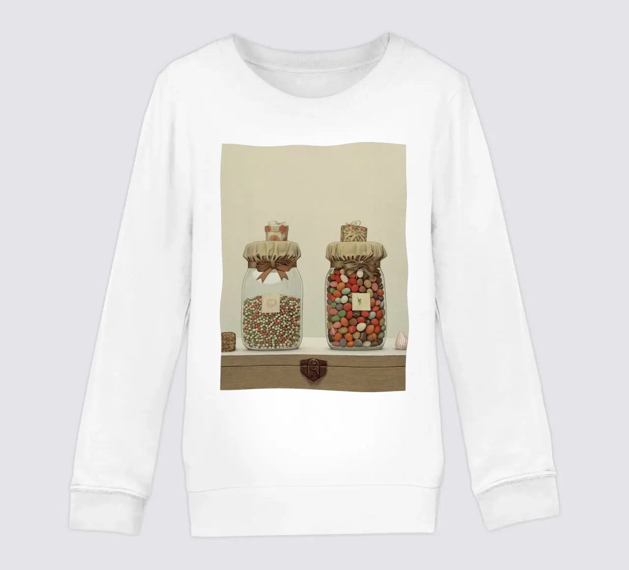 Gefäße der Freude Kinder Sweatshirt von Rustic Grace Studio 02