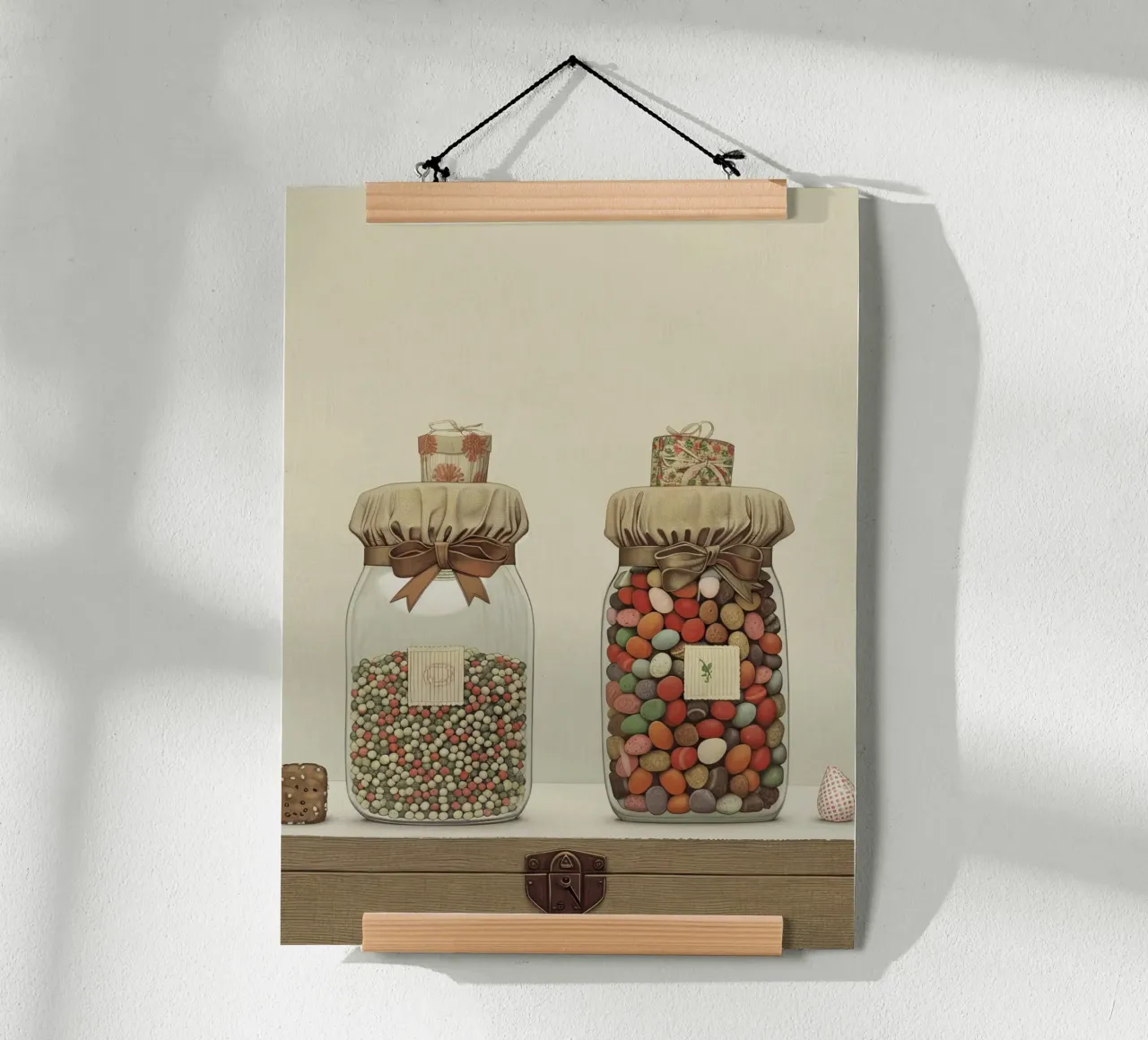 Jars of Joy poster by Rustic Grace Studio 02
