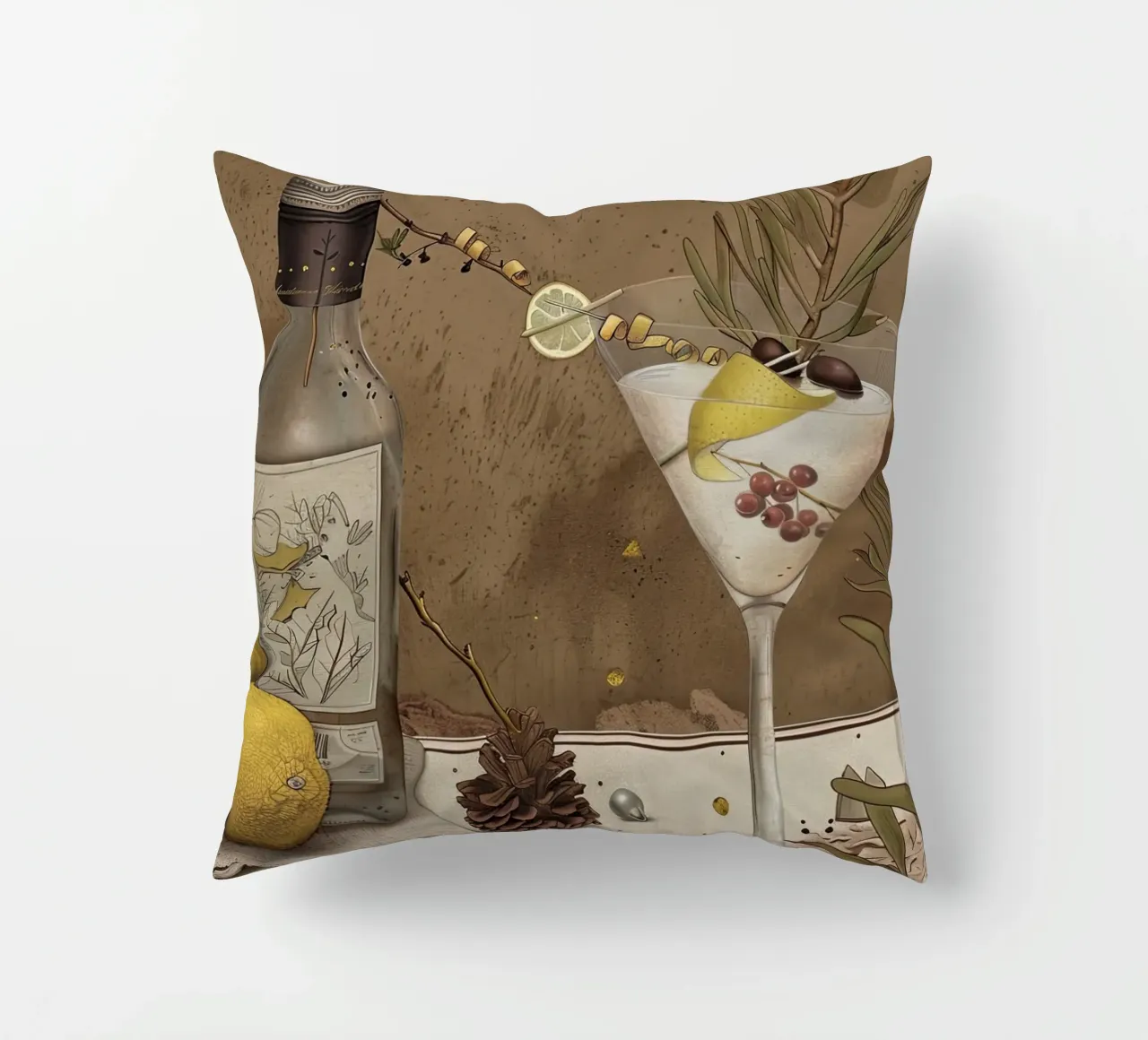 Eleganza rustica cuscino da Rustic Grace Studio 02