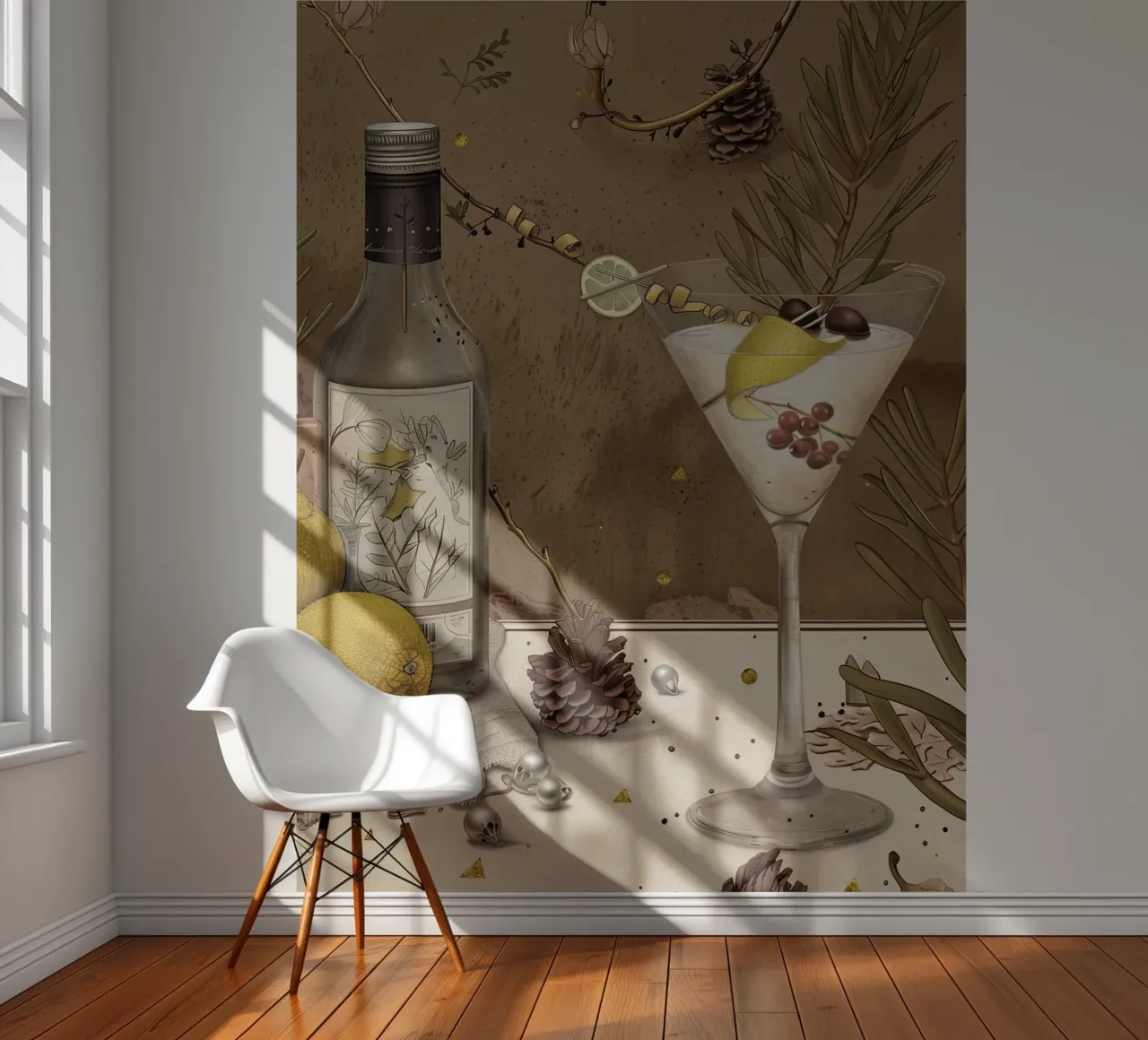 Rustieke elegantie fotobehang van Rustic Grace Studio 02