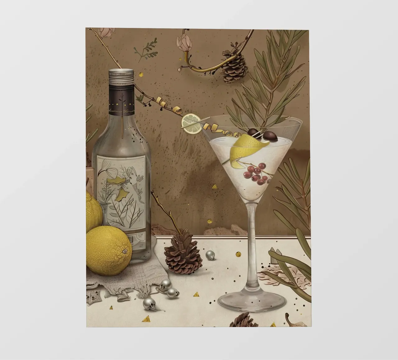 Rustieke elegantie fotobehang van Rustic Grace Studio 02