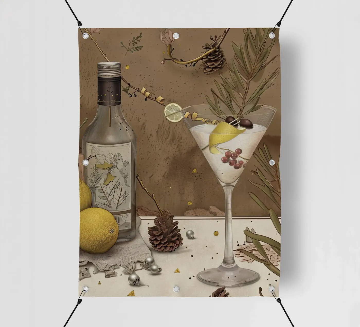 Eleganza rustica telo in pvc da Rustic Grace Studio 02