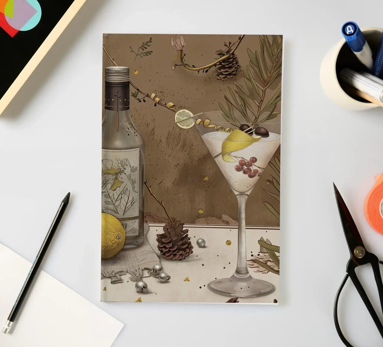 Élégance rustique carnet de notes de Rustic Grace Studio 02