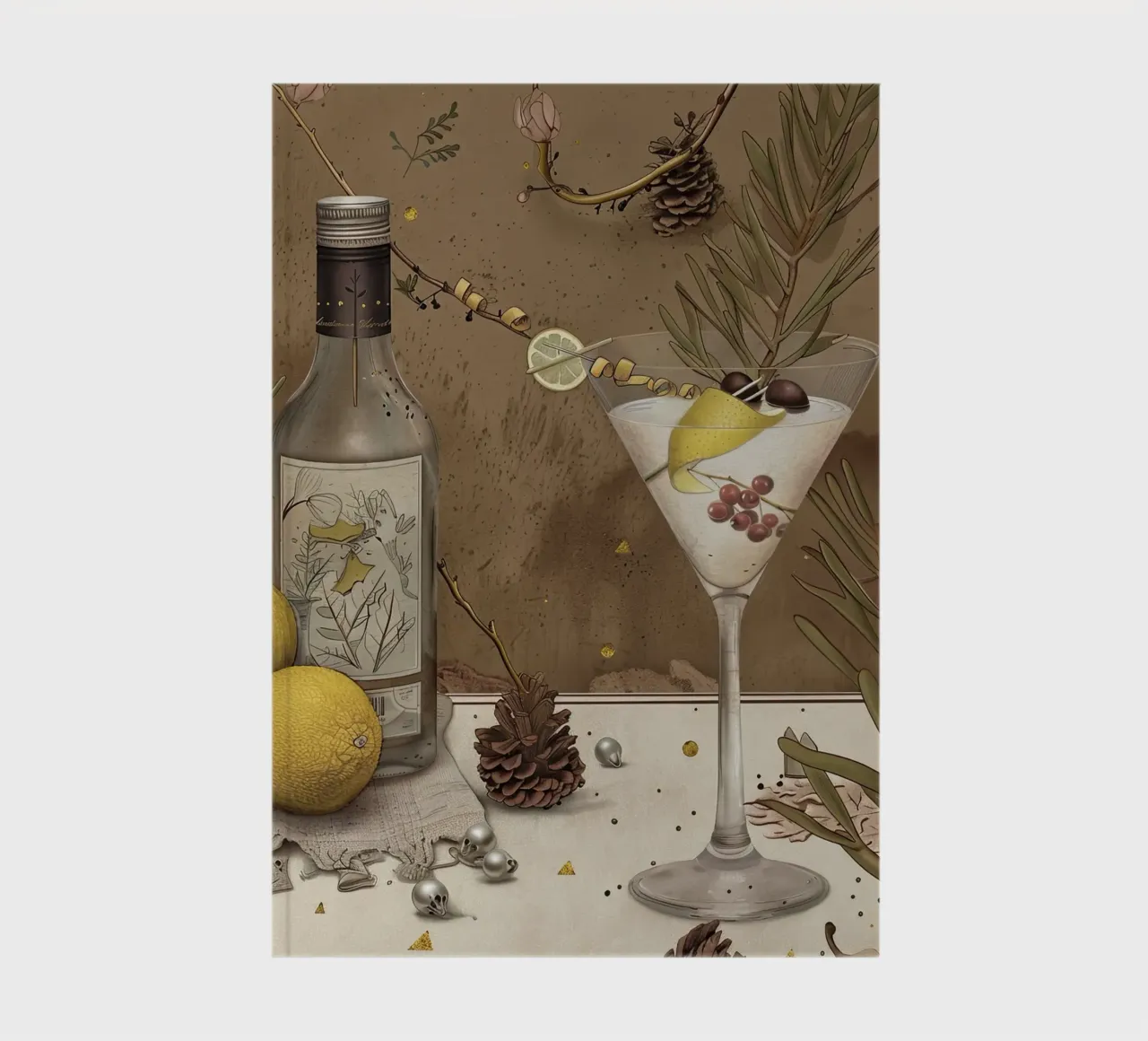 Élégance rustique carnet de notes de Rustic Grace Studio 02