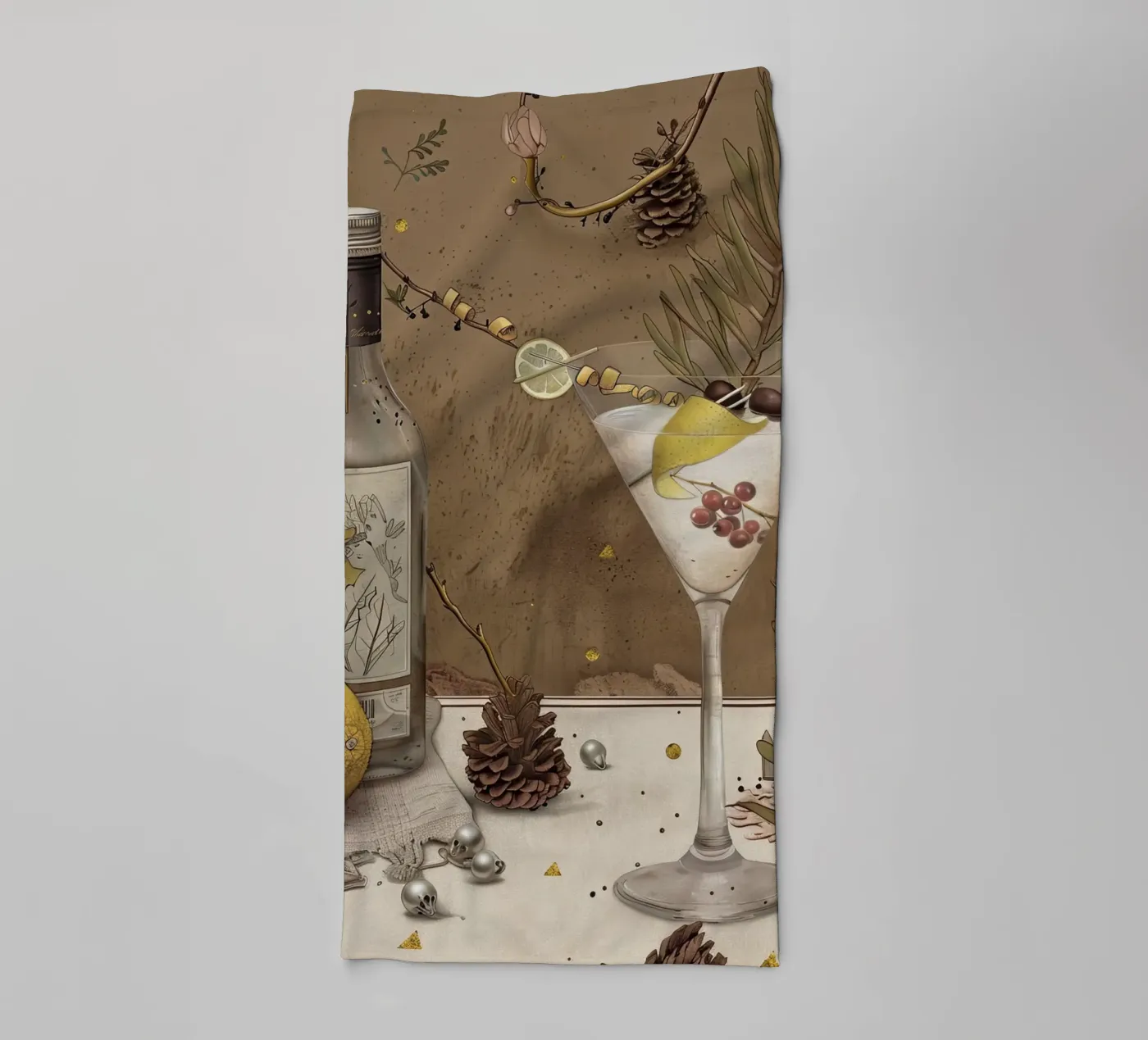 Eleganza rustica asciugamano da bagno da Rustic Grace Studio 02