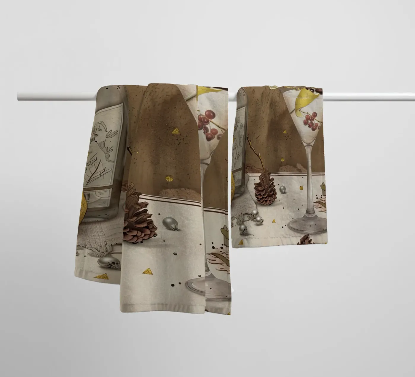 Eleganza rustica asciugamano da bagno da Rustic Grace Studio 02