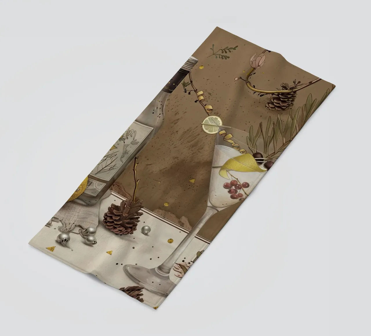 Rustic Elegance beach towel by Rustic Grace Studio 02