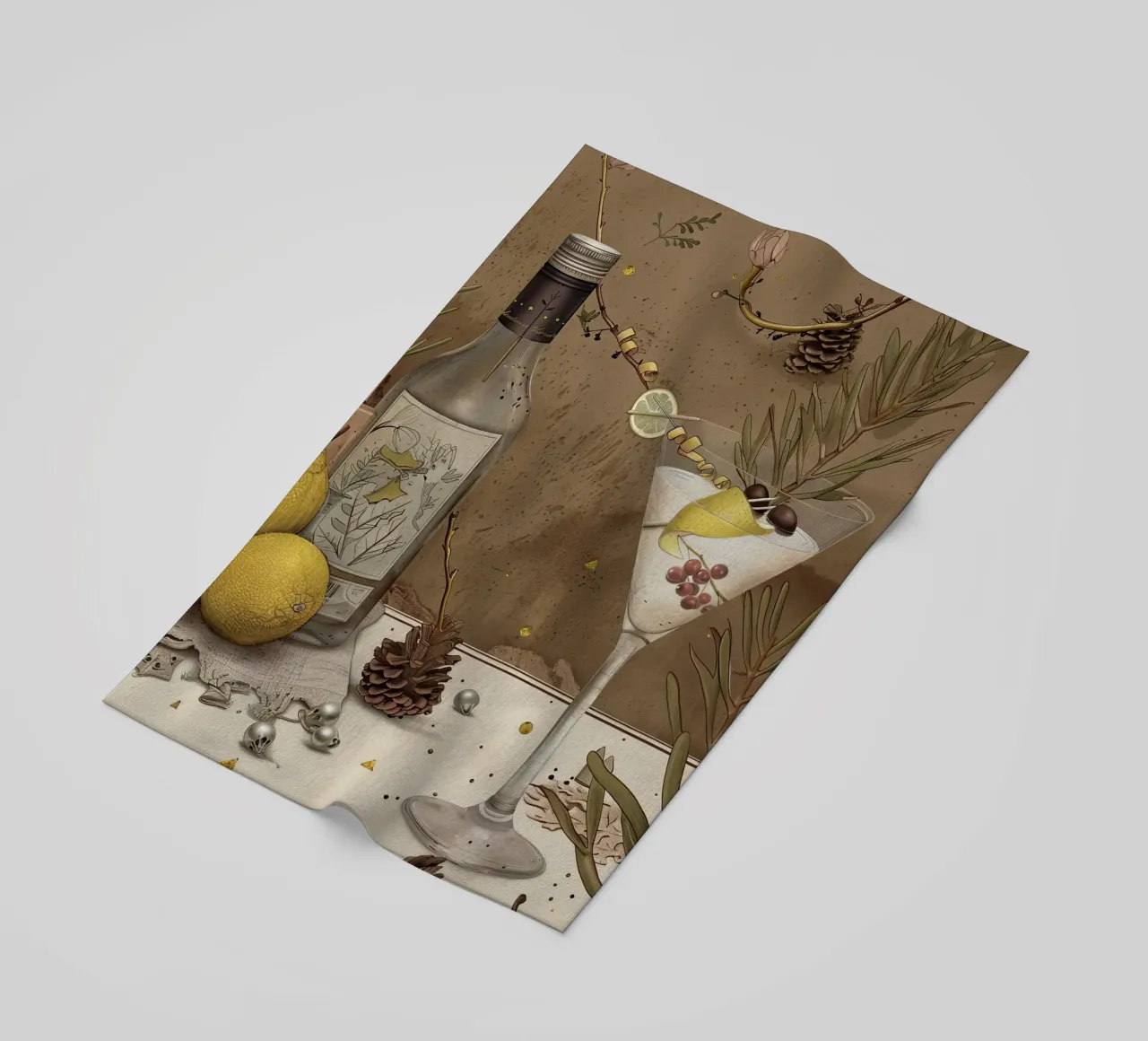 Rustic Elegance beach towel by Rustic Grace Studio 02