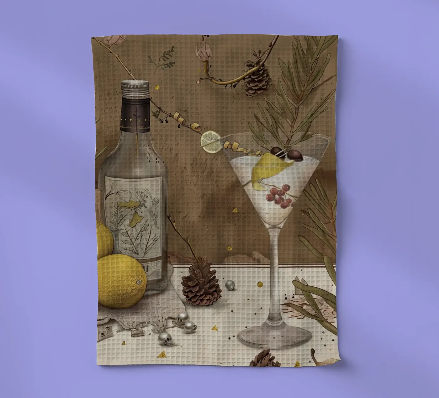 Rustic Elegance tea towel by Rustic Grace Studio 02