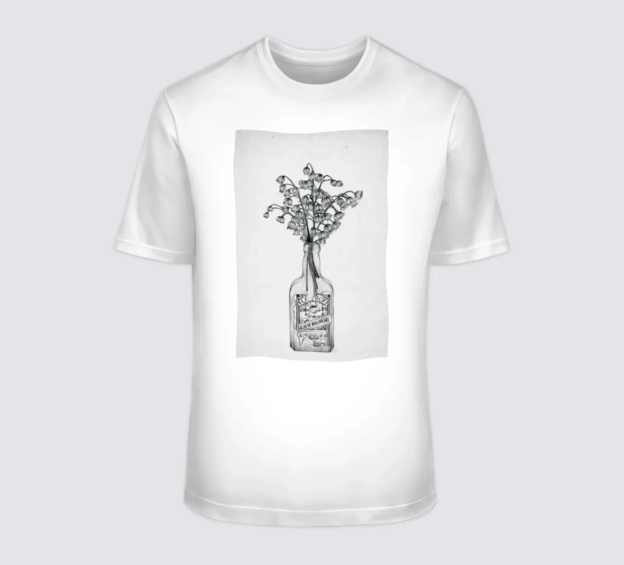 Les Fleurs 3 t-shirt da The White Deer