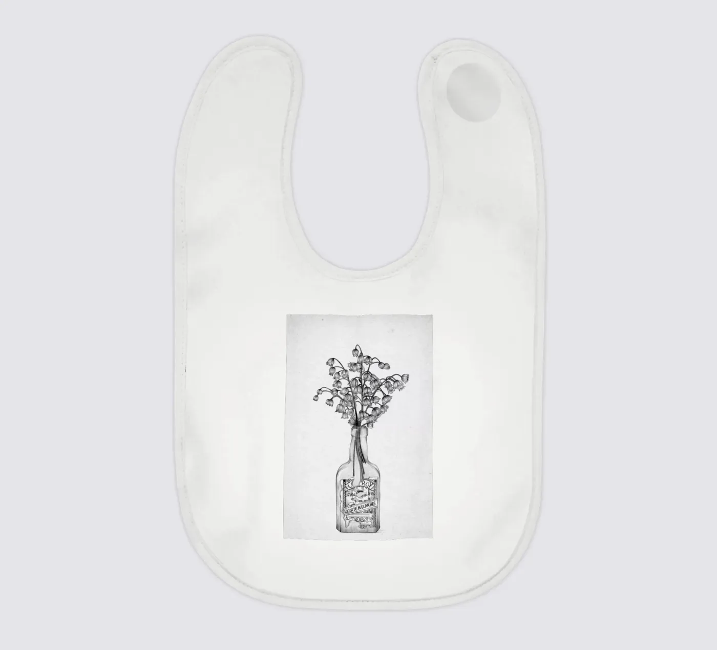 Les Fleurs 3 bavaglino da The White Deer