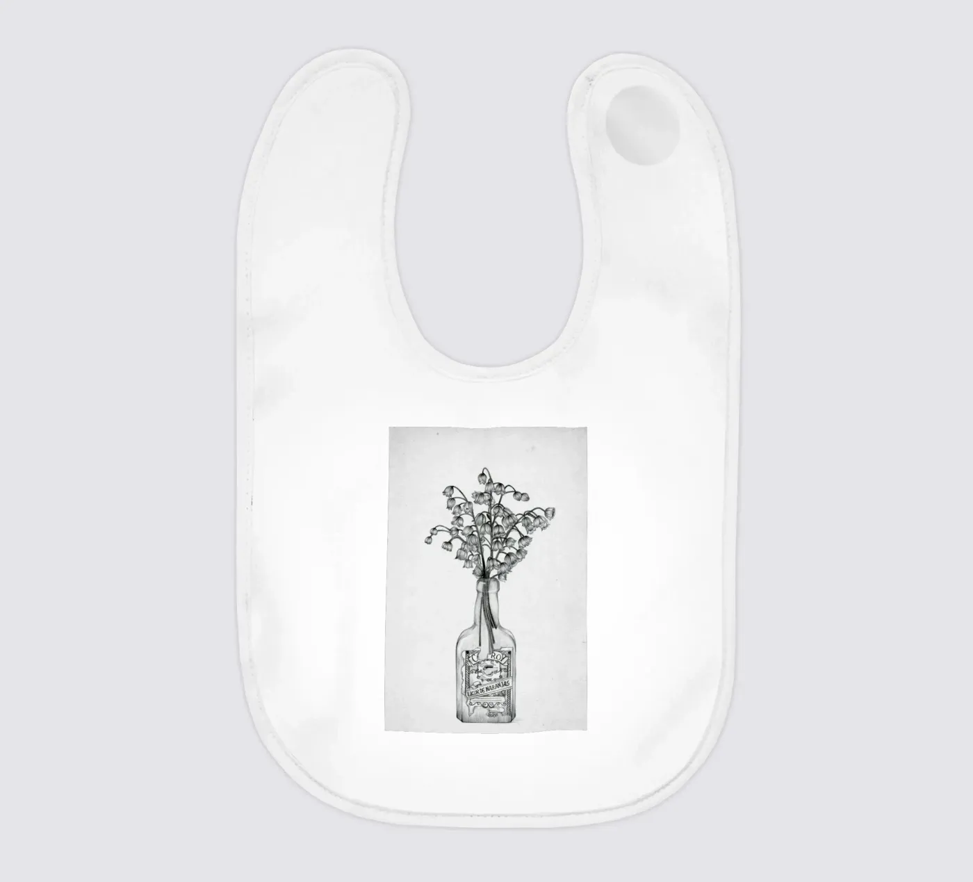 Les Fleurs 3 bavaglino da The White Deer