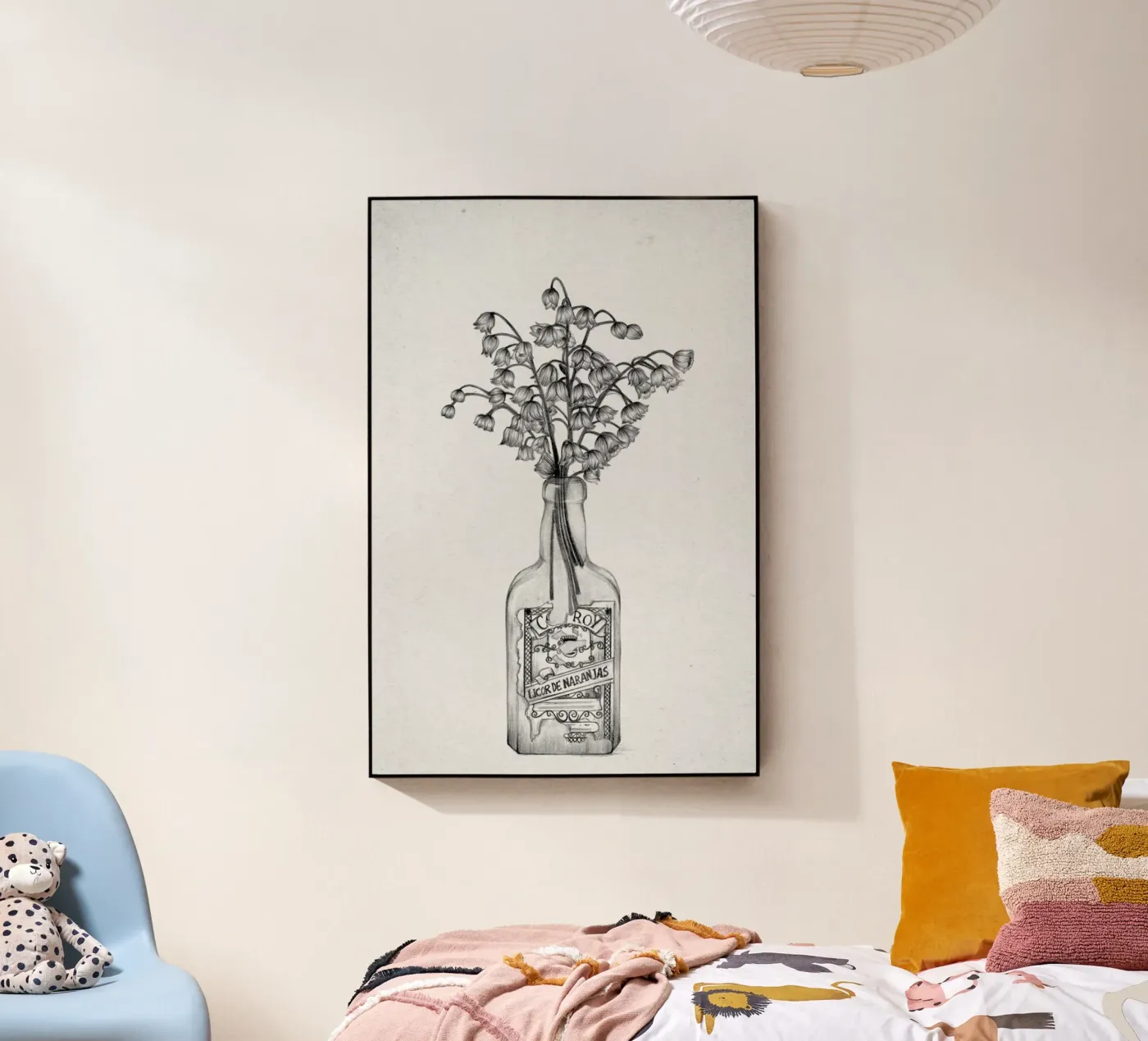 Les Fleurs 3 plexiglass da The White Deer