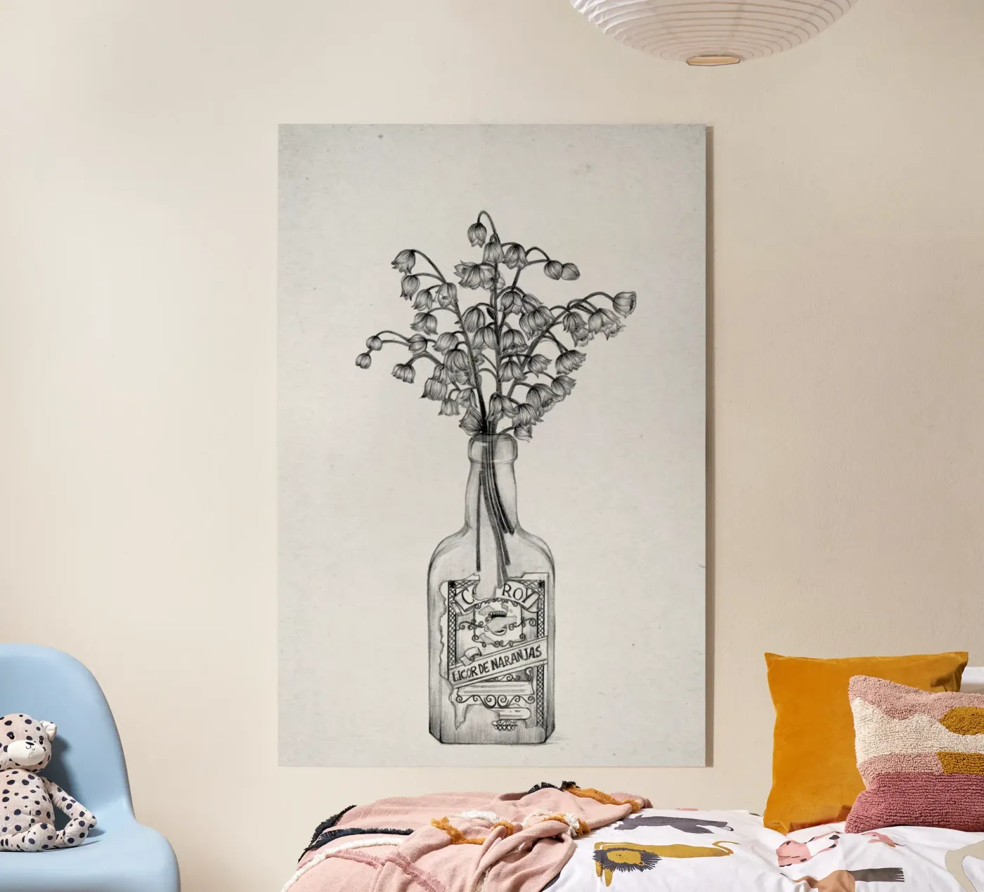 Les Fleurs 3 plexiglass da The White Deer