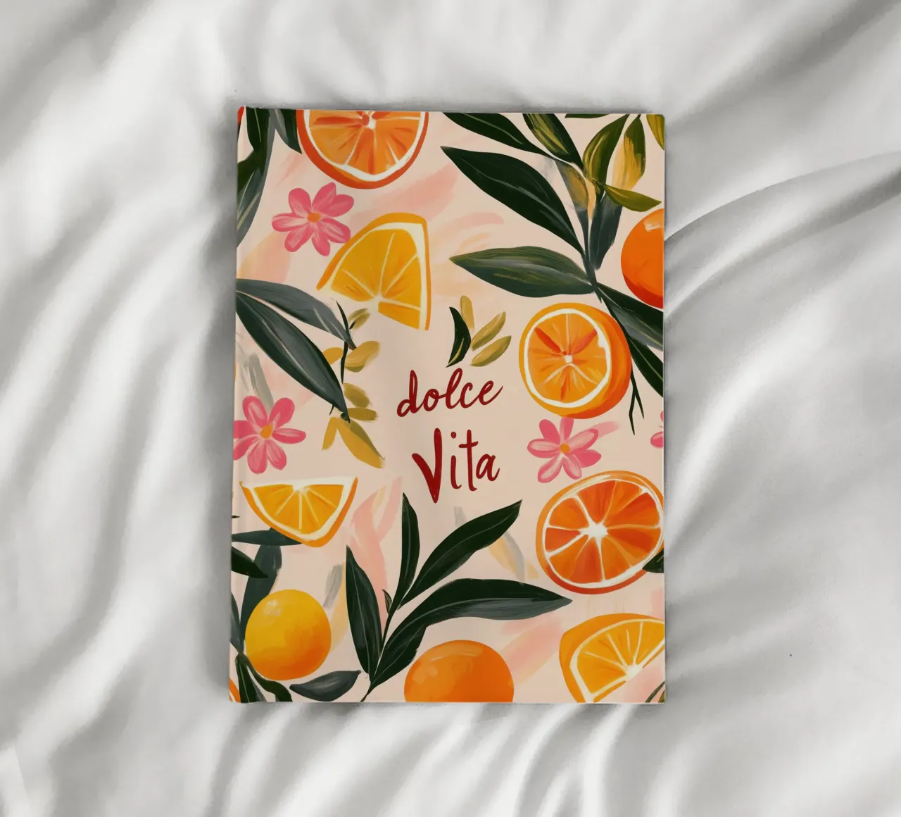 Dolce Vita | The oranges are always in bloom notebook by Autofocus