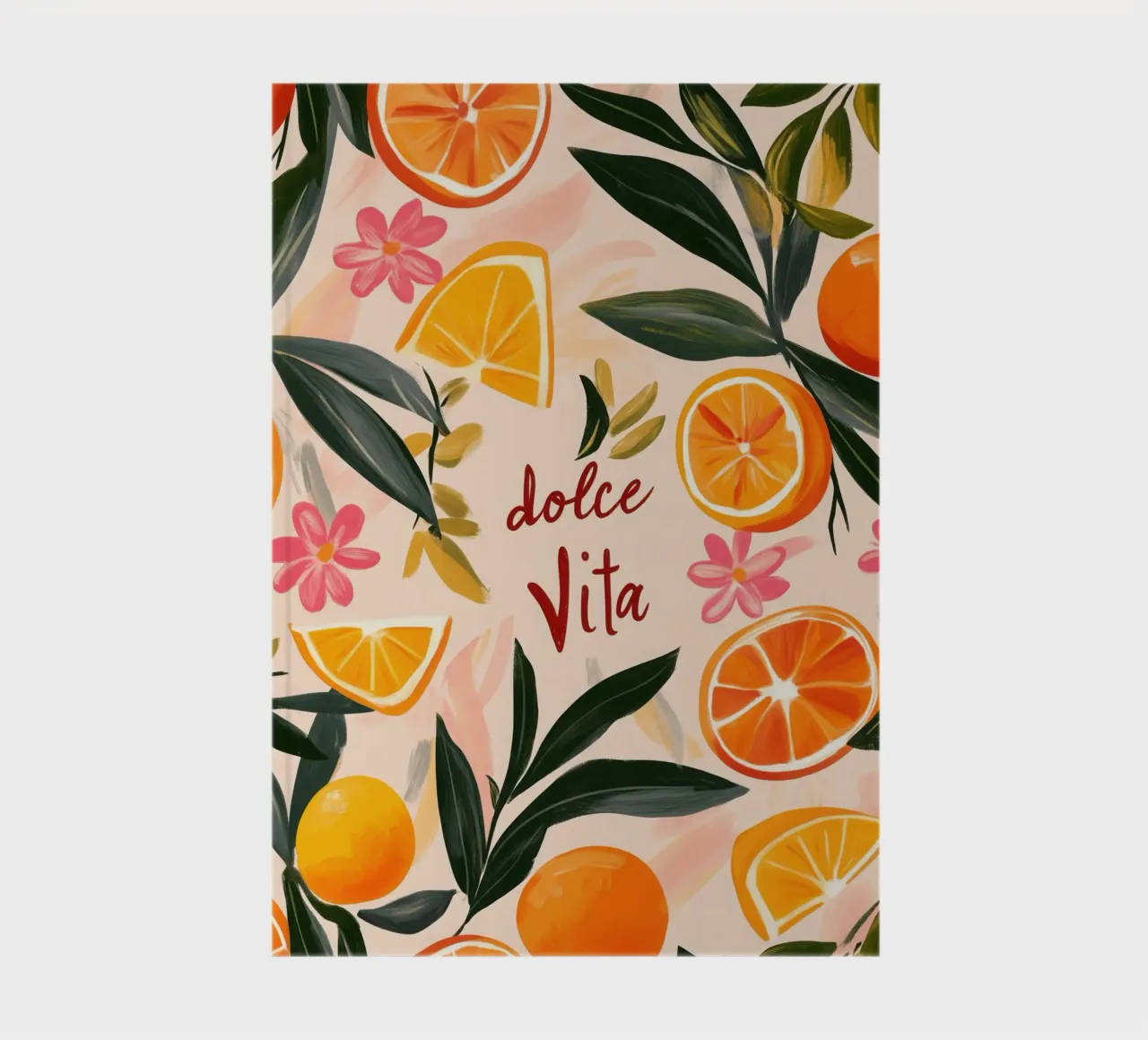 Dolce Vita | The oranges are always in bloom notebook by Autofocus