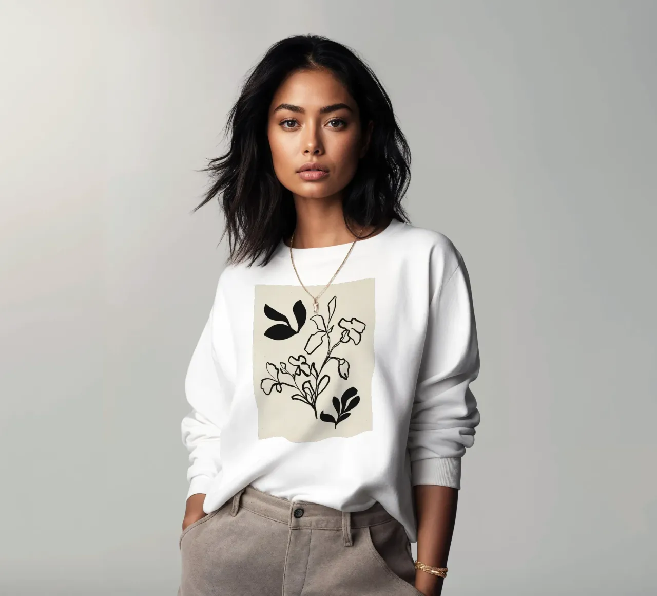 Vie Simple No 32 Sweatshirt von treechild