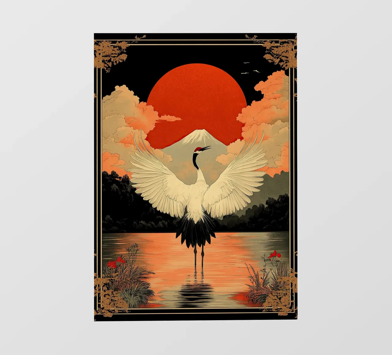 Leggende alate telo in pvc da Ukiyo Visions