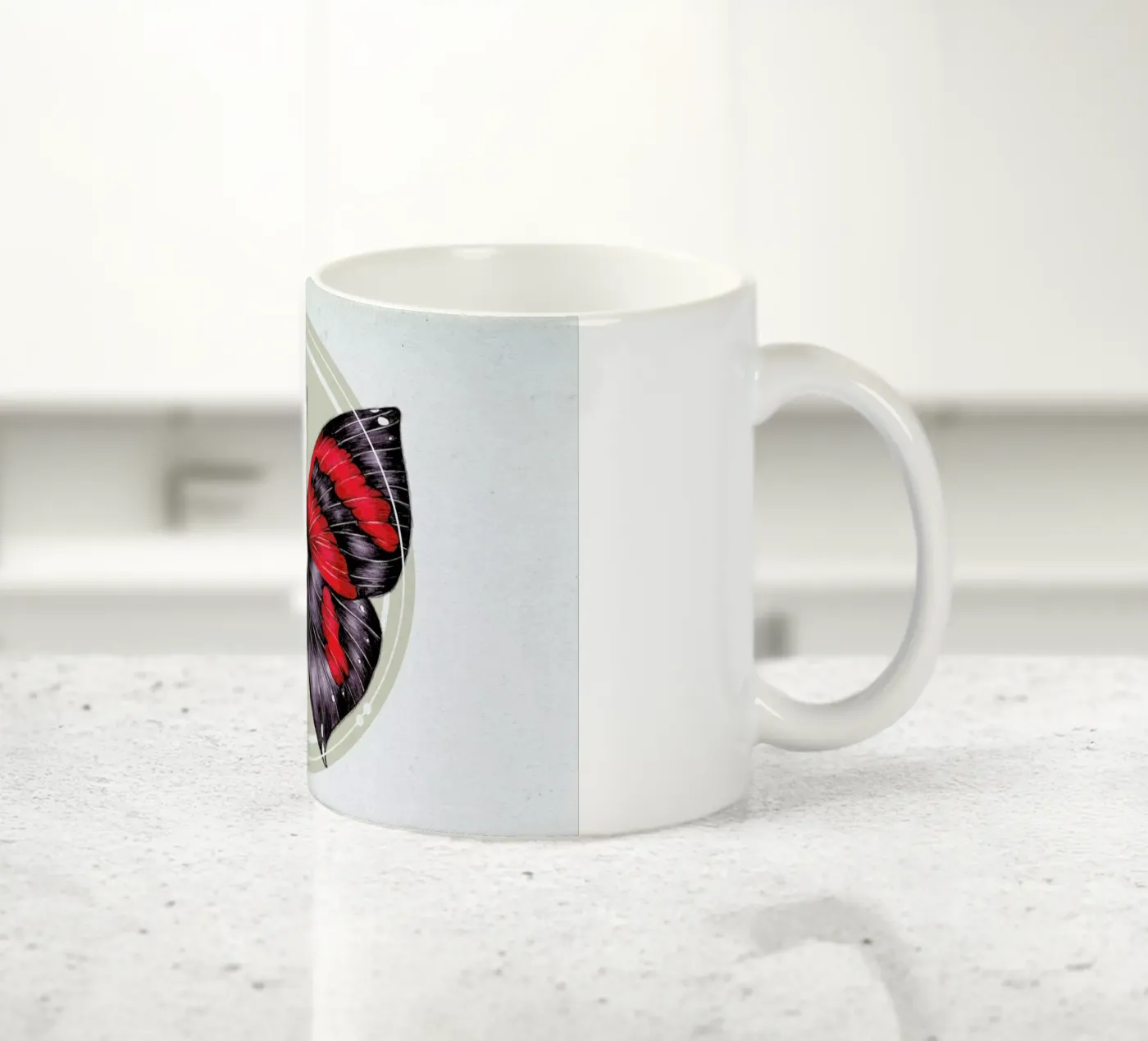 Necromancy 2 ceramic mug by The White Deer