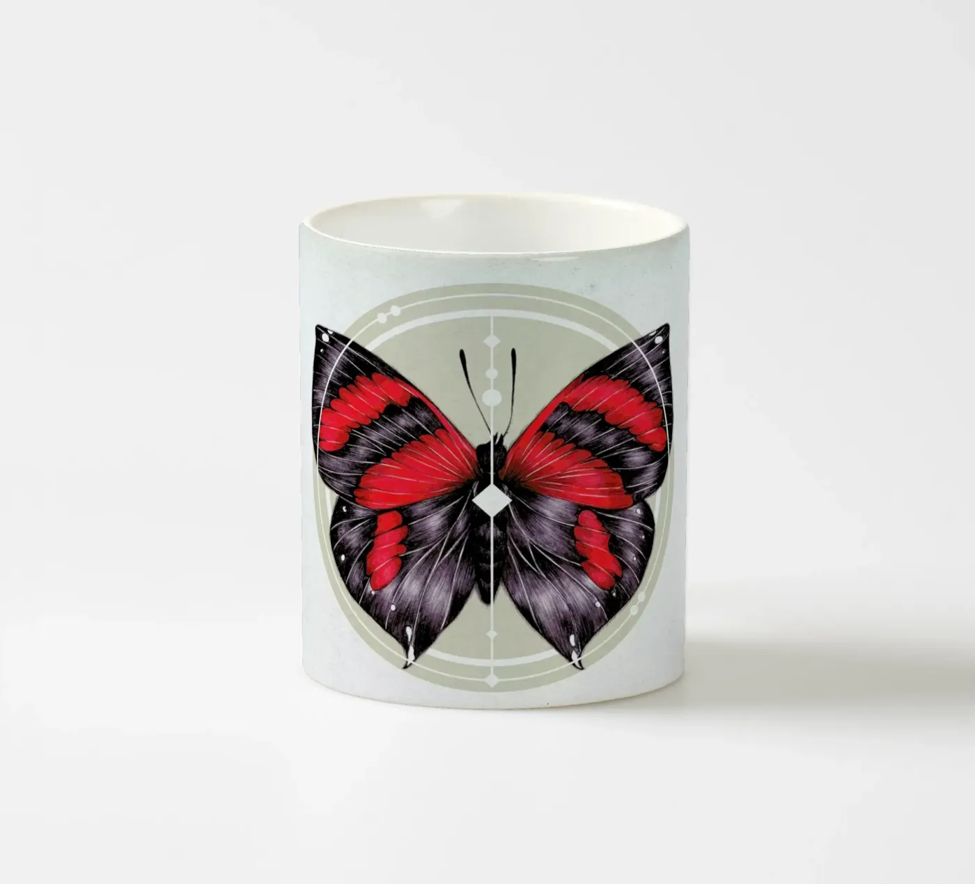 Necromancy 2 ceramic mug by The White Deer