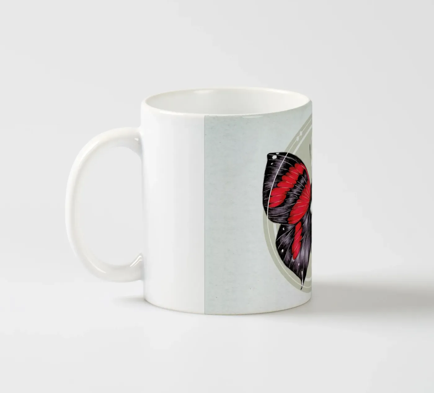 Necromancy 2 ceramic mug by The White Deer