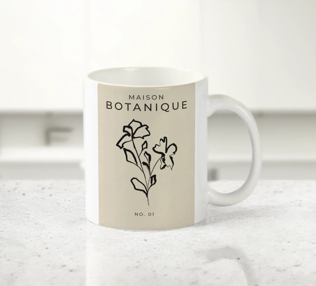 Vie Simple No 36 ceramic mug by treechild