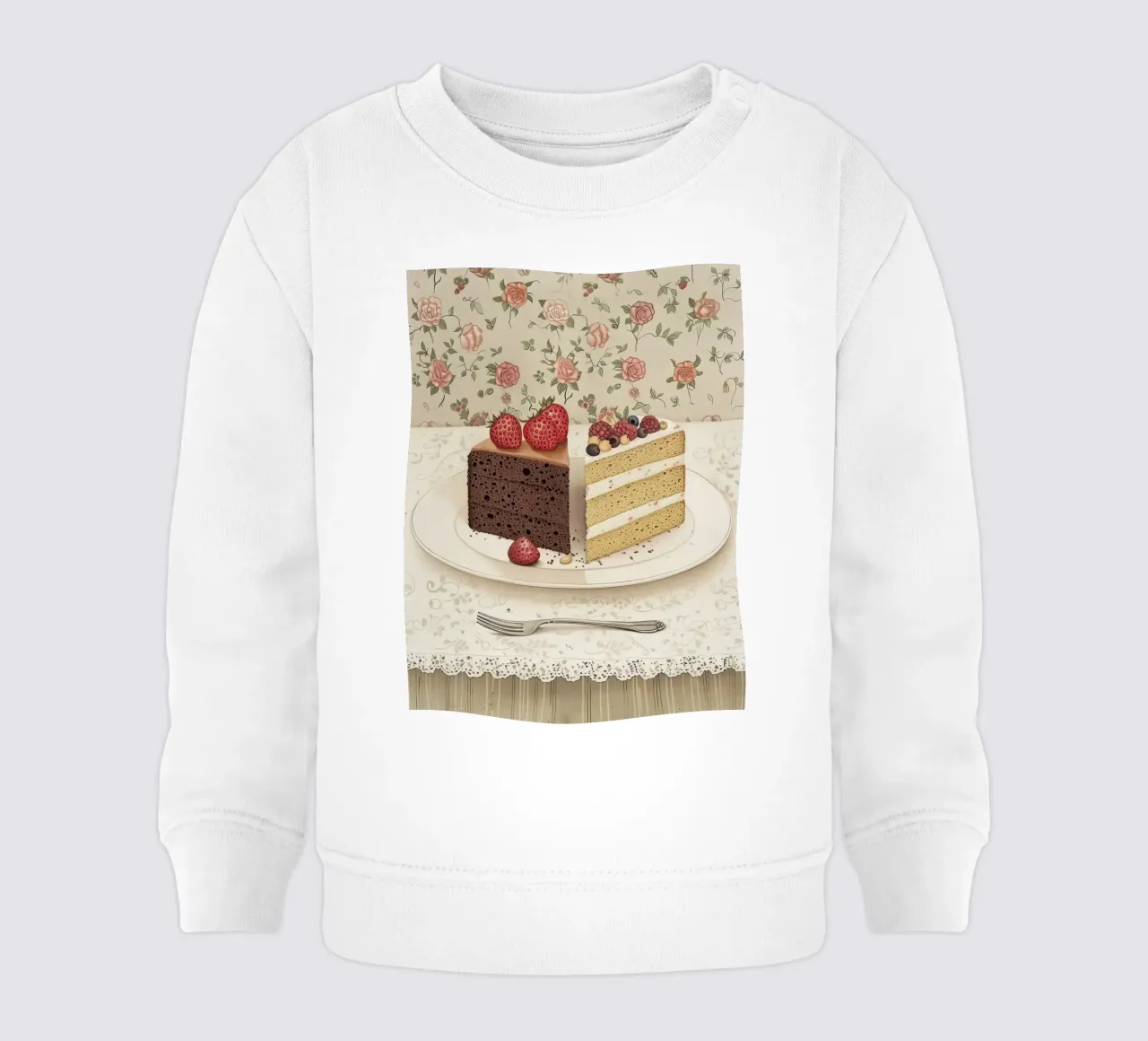 Una storia di due torte felpa neonato da Rustic Grace Studio 02