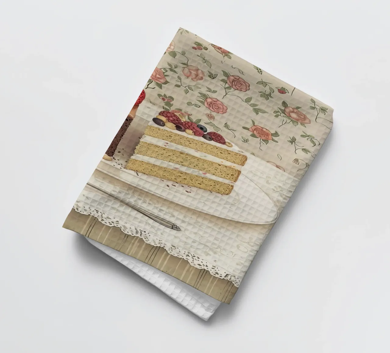 Une histoire de deux gâteaux torchon de Rustic Grace Studio 02