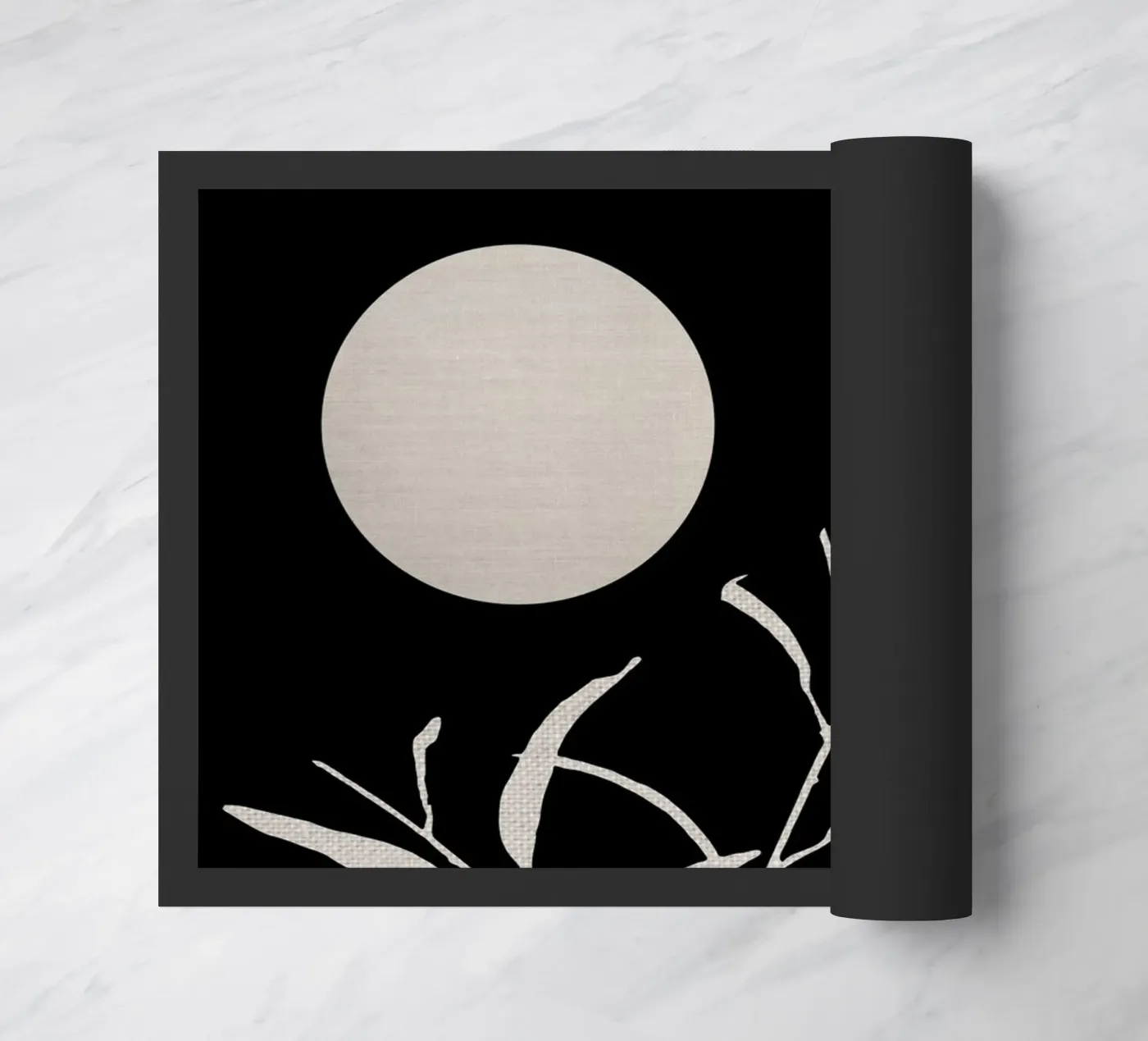 Moon & Leaf doormat by KHouse Studio