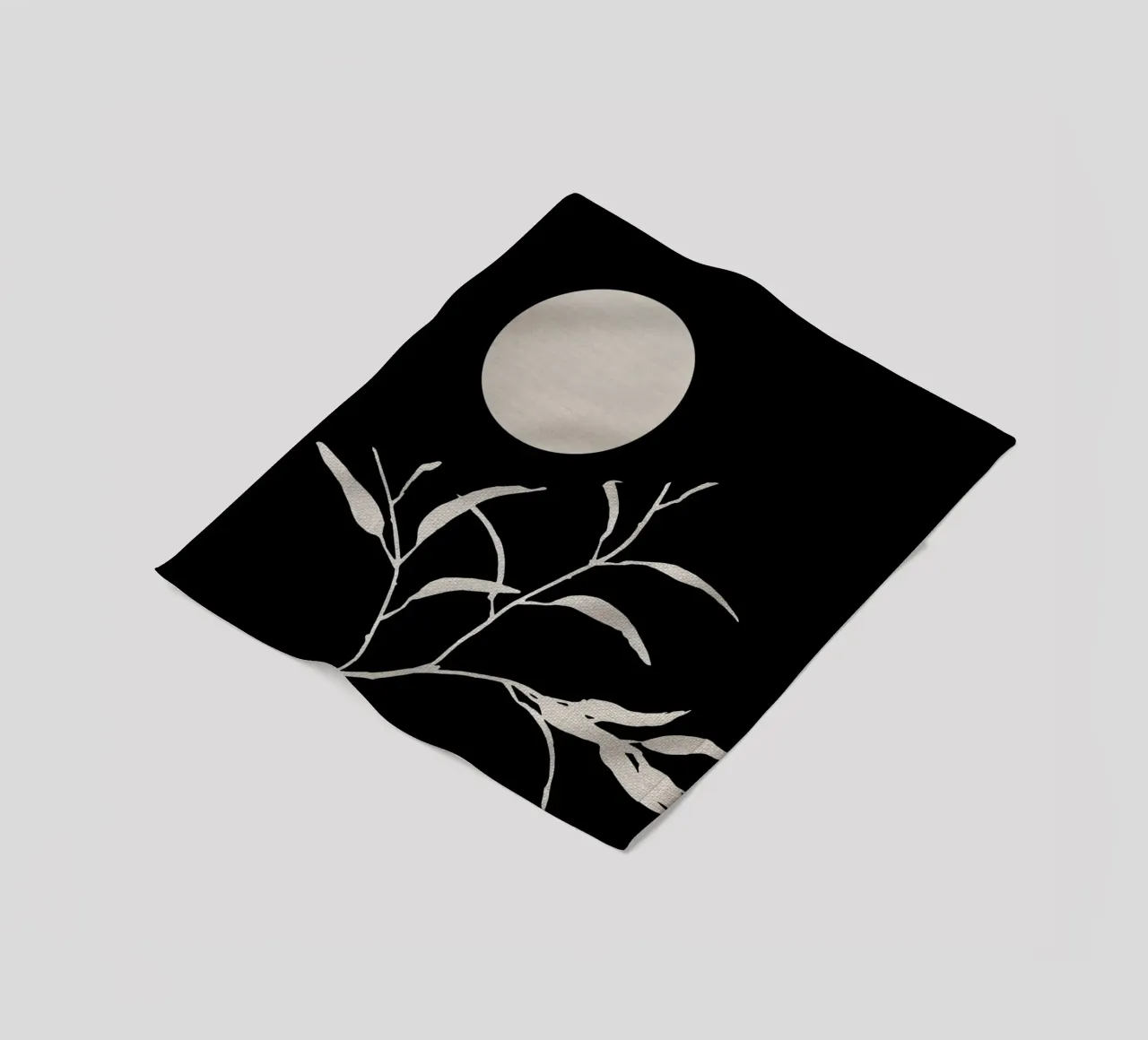 Moon & Leaf coperta in pile da KHouse Studio