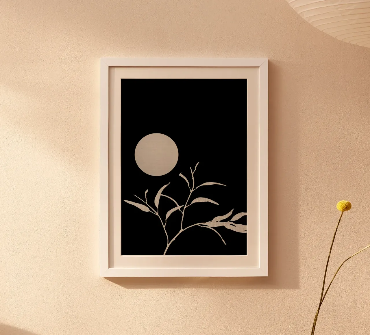 Moon & Leaf poster da KHouse Studio