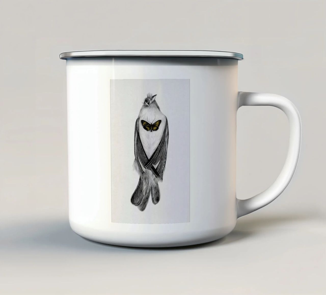 Resurrect 1 tazza in smalto da The White Deer