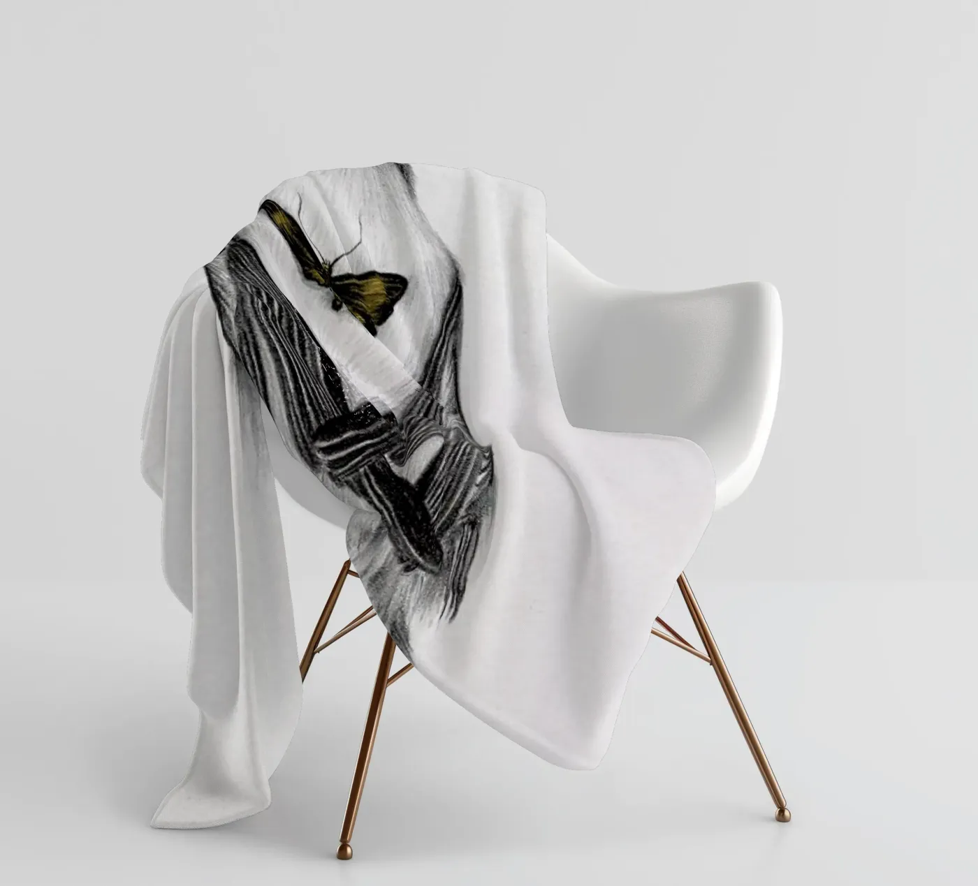 Resurrect 1 fleecedeken van The White Deer