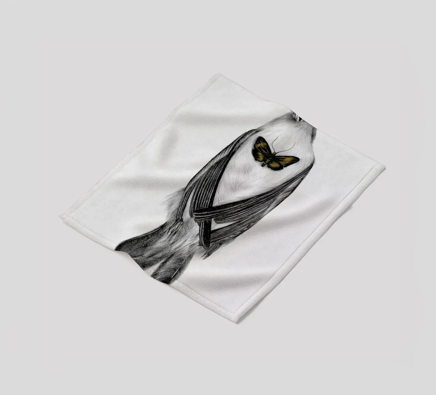 Resurrect 1 fleecedeken van The White Deer