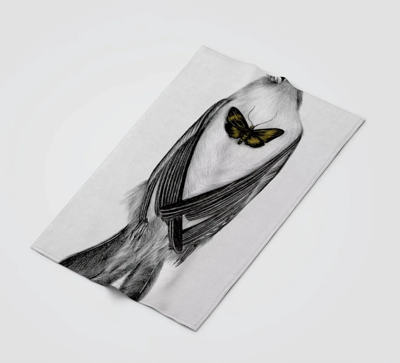 Resurrect 1 fleecedeken van The White Deer