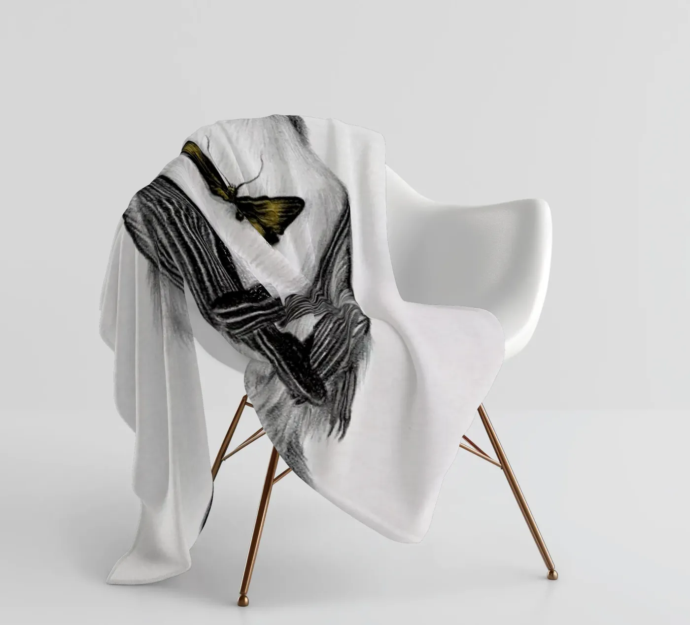 Resurrect 1 fleecedeken van The White Deer