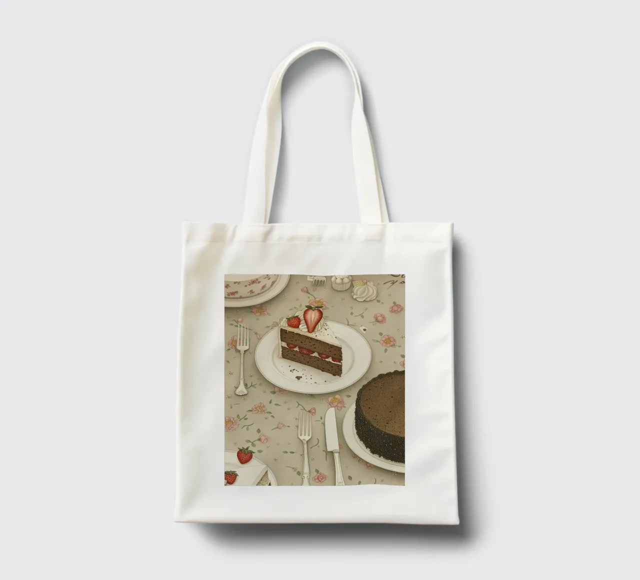 Ein Stückchen Köstlichkeit Jutebeutel von Rustic Grace Studio 02