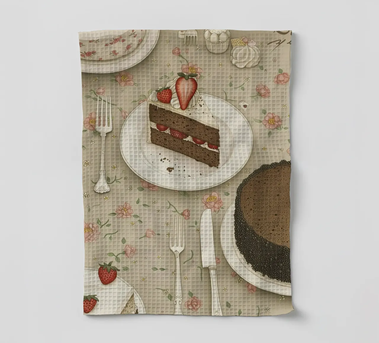 A Slice of Delight tea towel by Rustic Grace Studio 02