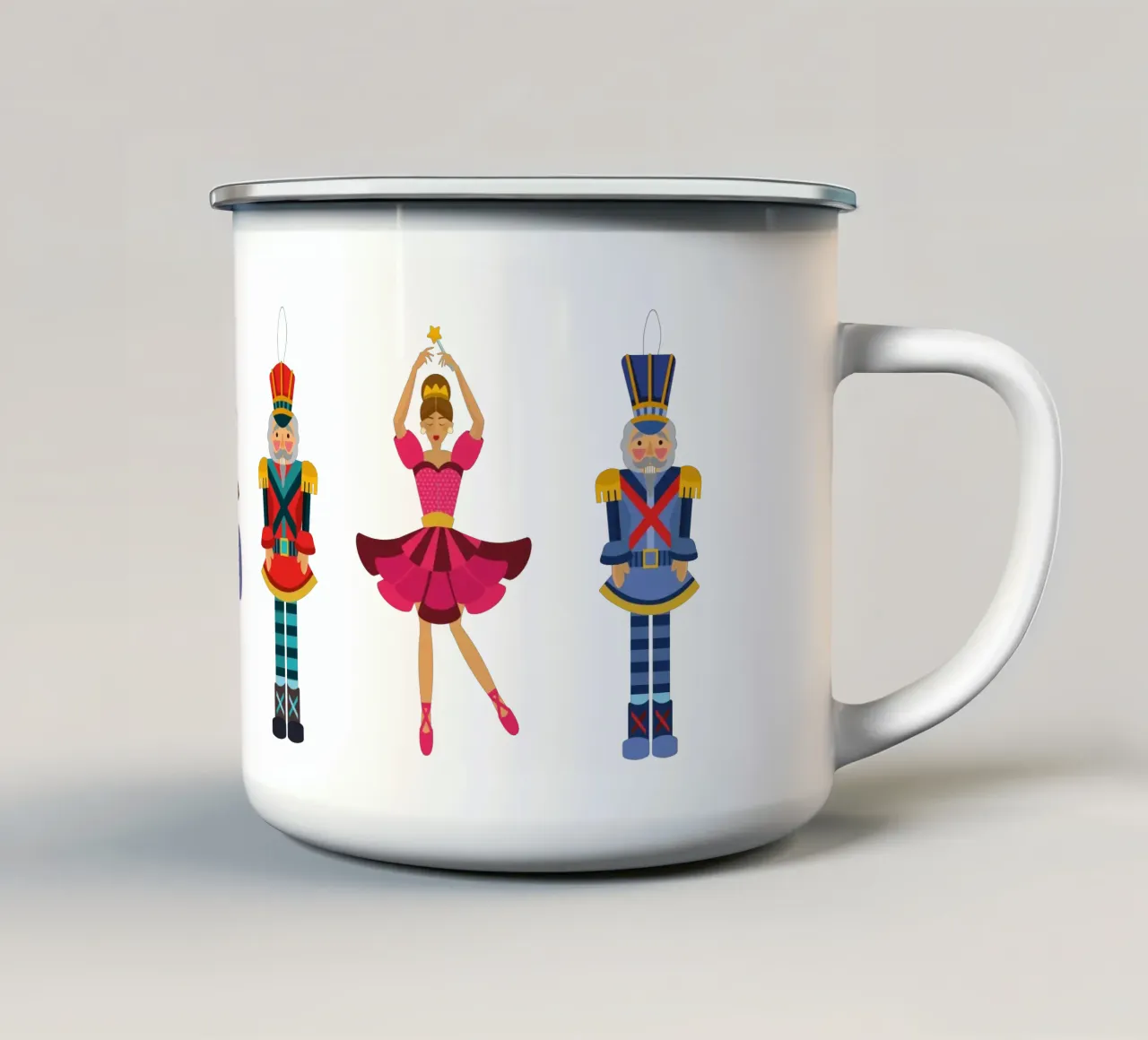 Tazza Schiaccianoci tazza in smalto da Ana Paniagua Design