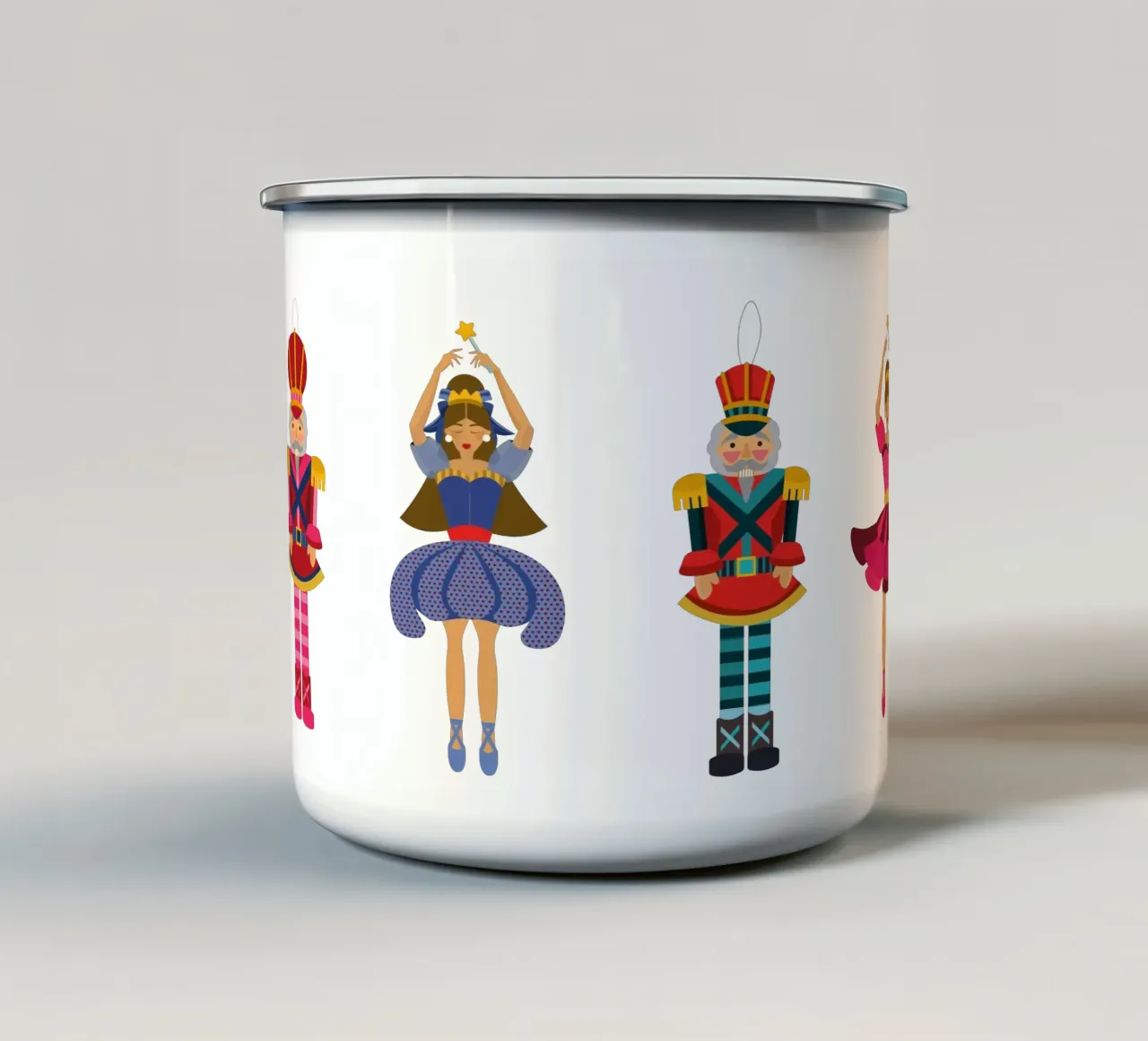 Tazza Schiaccianoci tazza in smalto da Ana Paniagua Design