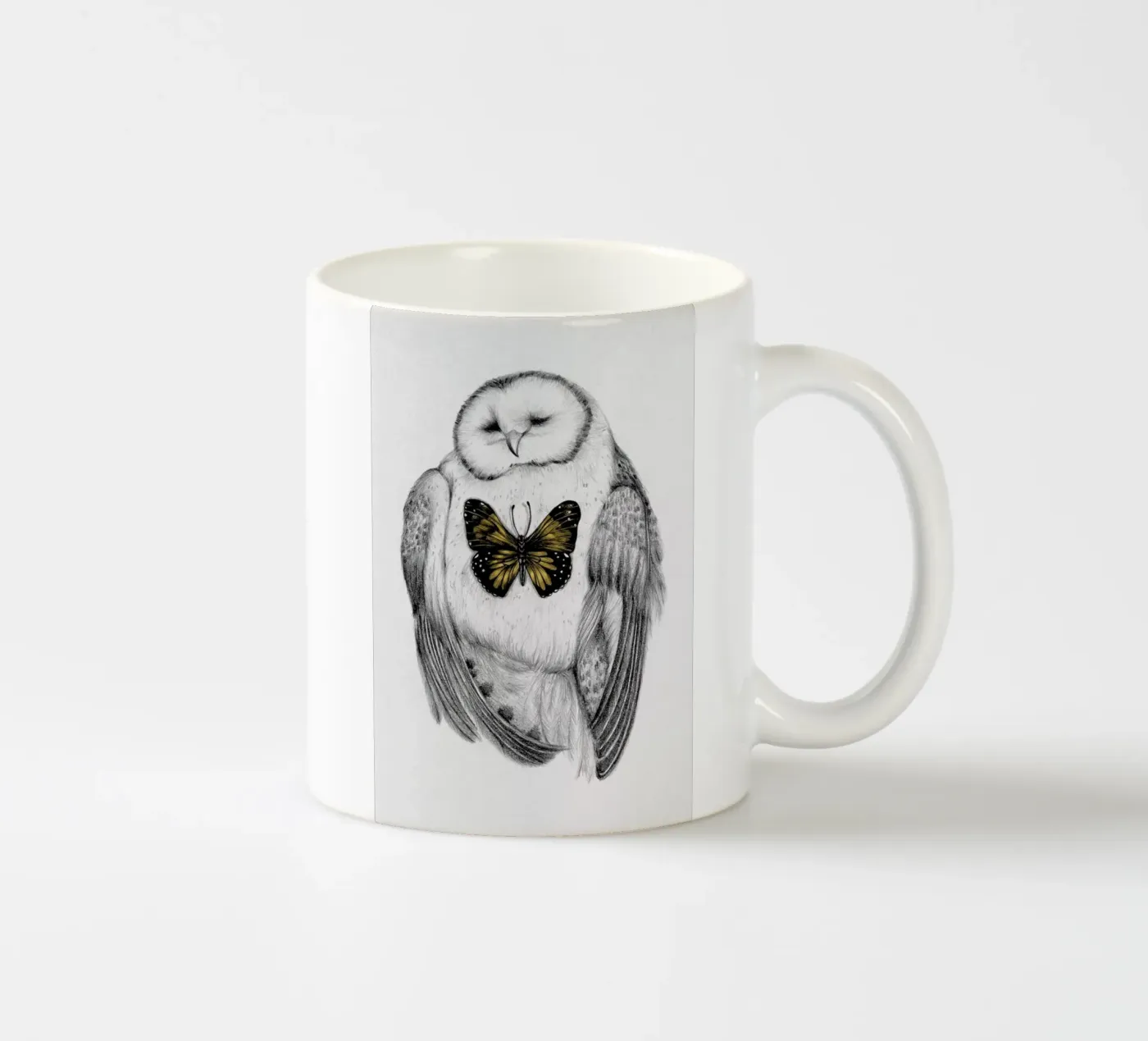 Resurrect 2 ceramic mug by The White Deer