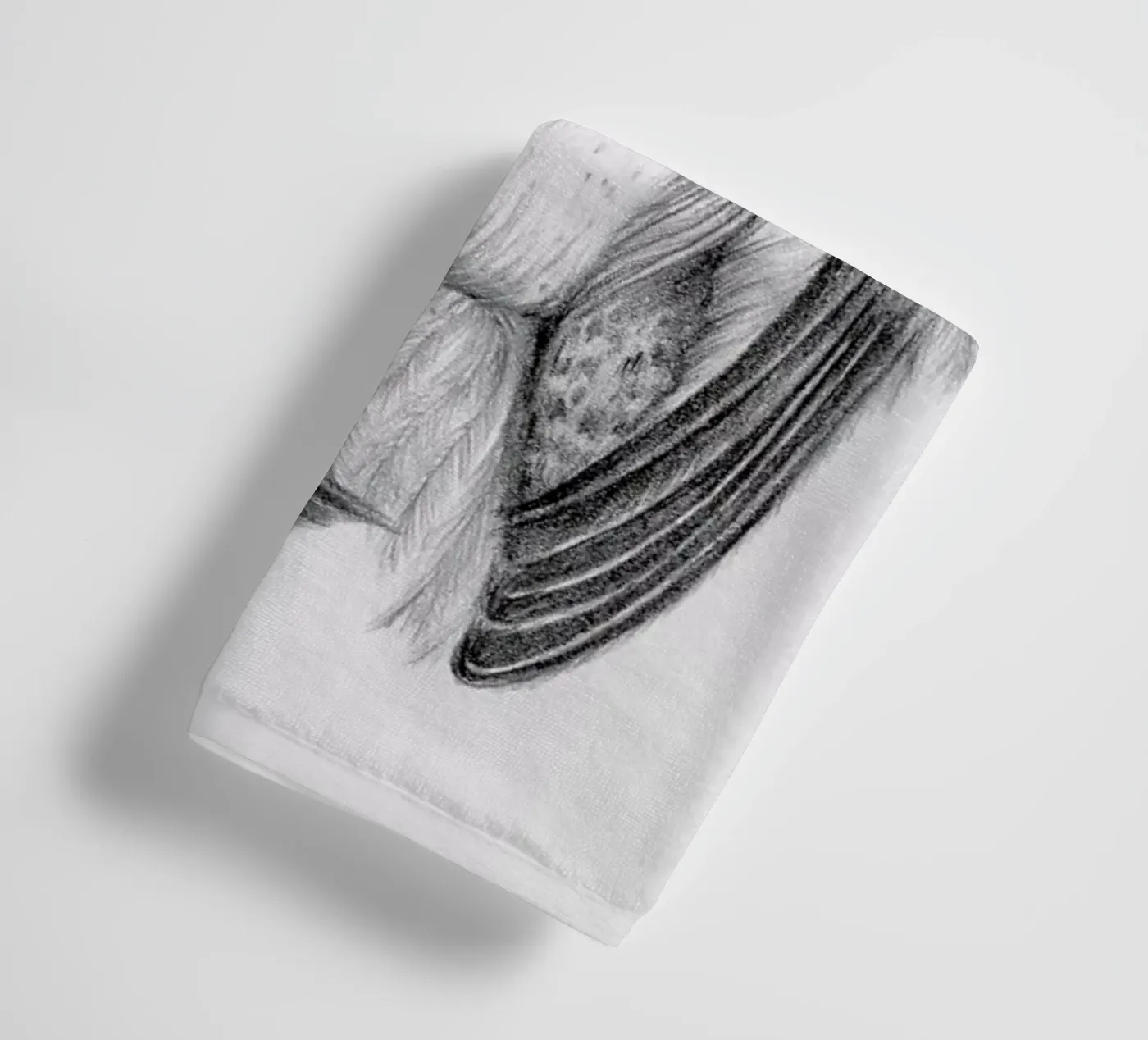 Resurrect 2 towel by The White Deer