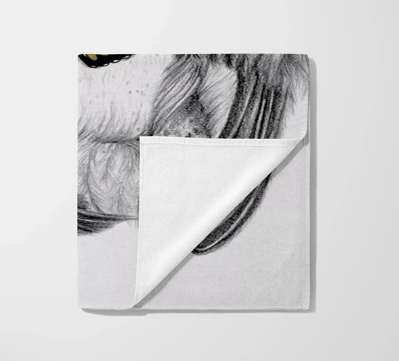 Resurrect 2 beach towel by The White Deer