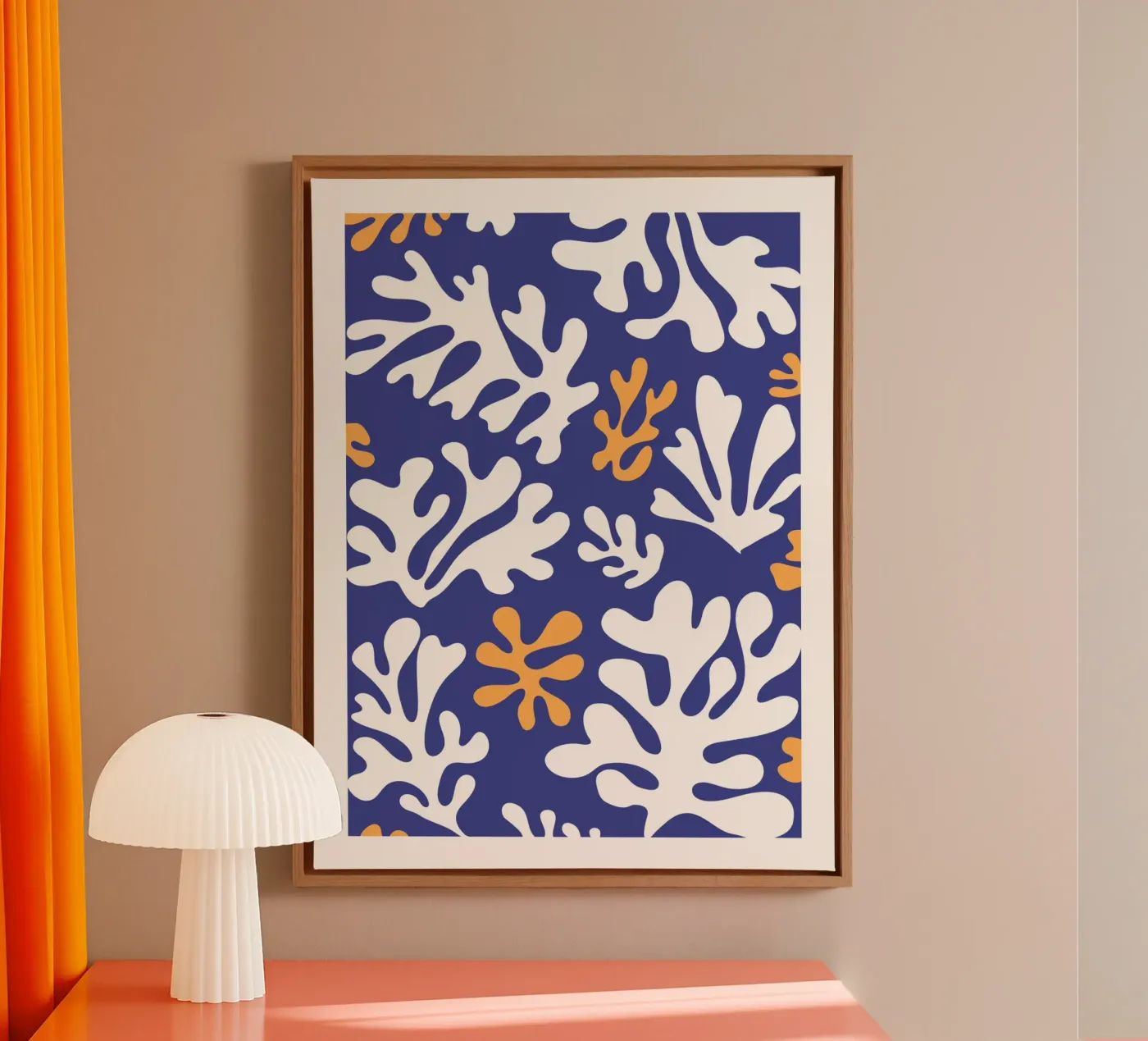 Coral canvas by Bytenar
