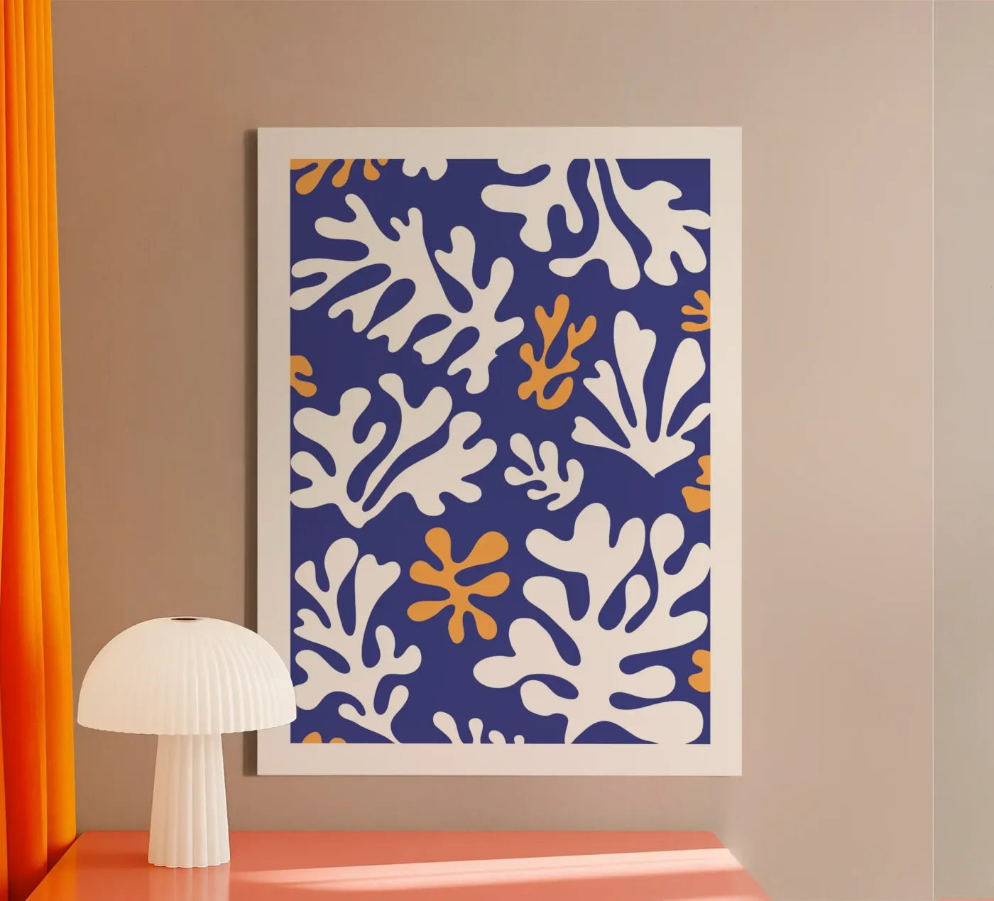Coral canvas by Bytenar
