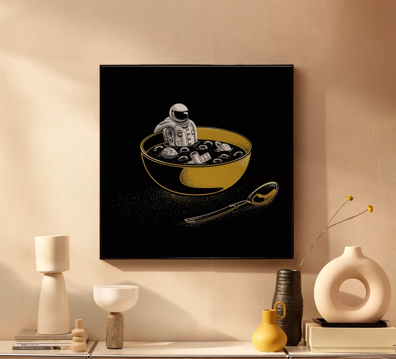 Space Flakes plexiglass da Robert Richter